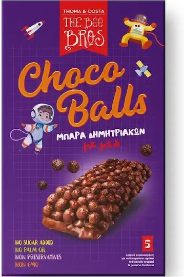 Μπαρα Δημητριακων Μελι-Σοκολατα 125gr Bee Bros